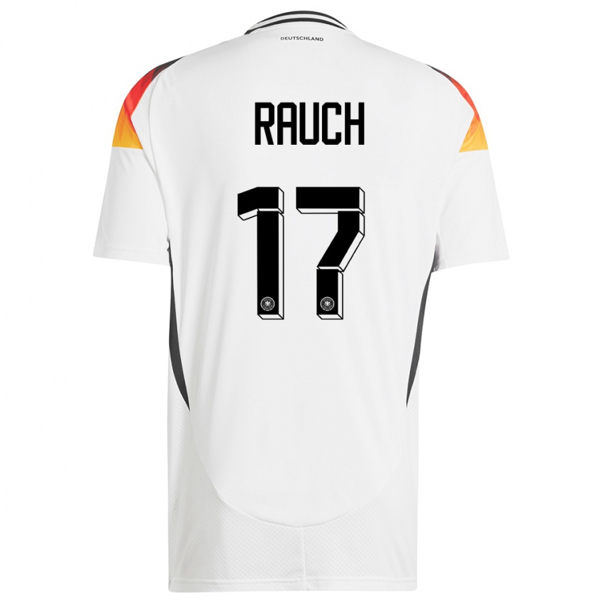 Criança Camisola Alemanha Felicitas Rauch #17 Branco Principal 24-26 Camisa