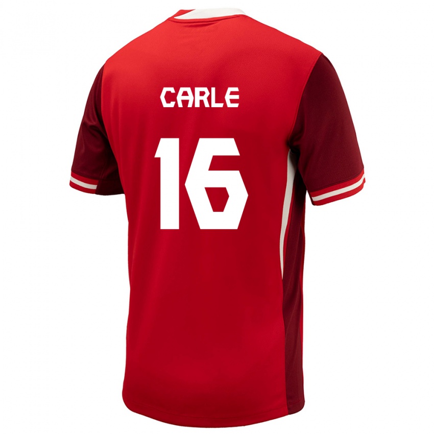 Criança Camisola Canadá Gabrielle Carle #16 Vermelho Principal 24-26 Camisa