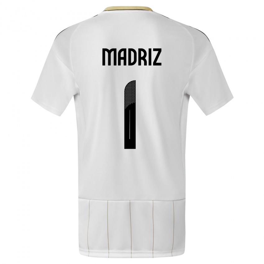 Criança Camisola Costa Rica Abraham Madriz #1 Branco Alternativa 24-26 Camisa