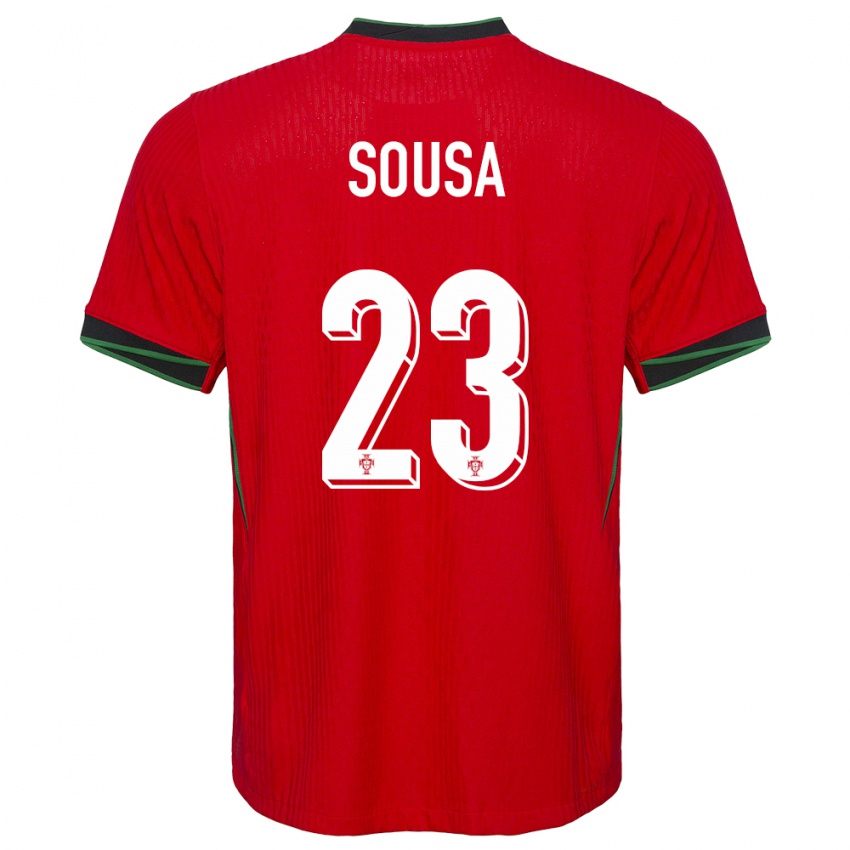 Homem Camisola Portugal Afonso Sousa #23 Vermelho Principal 24-26 Camisa