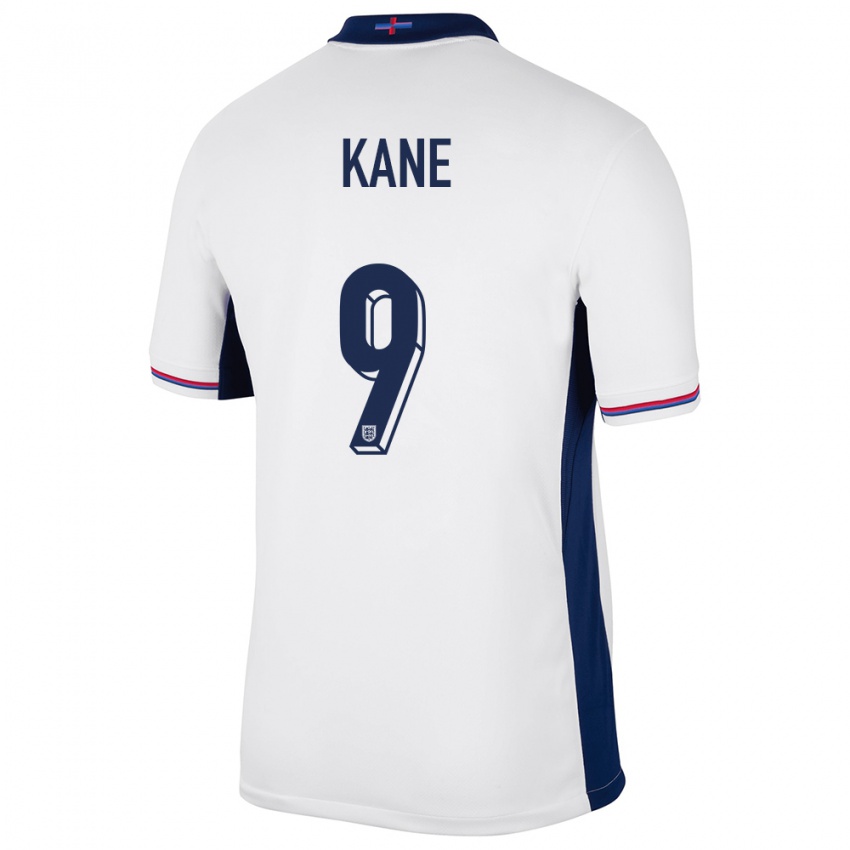 Homem Camisola Inglaterra Harry Kane #9 Branco Principal 24-26 Camisa