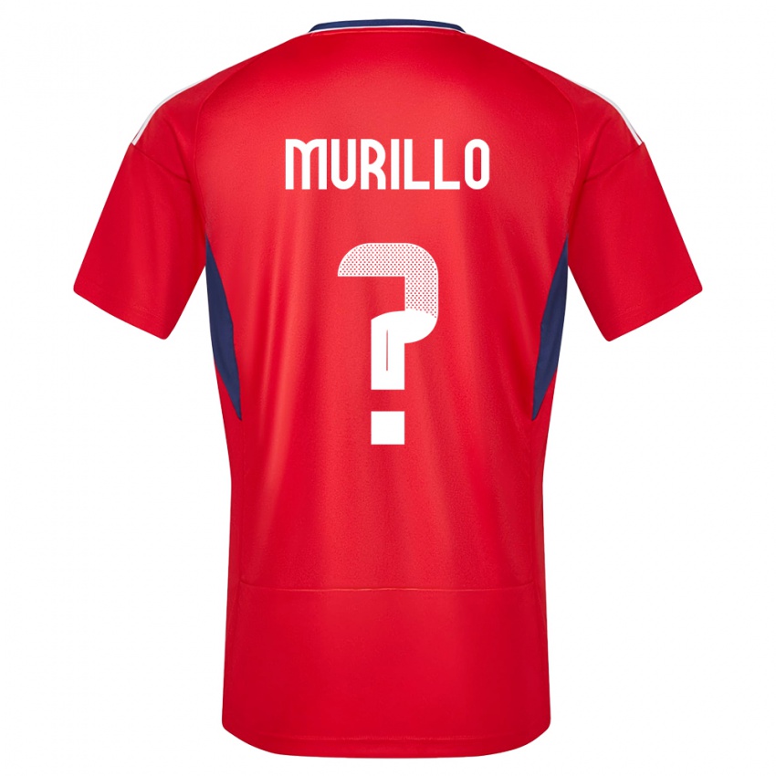 Homem Camisola Costa Rica Isaac Murillo #0 Vermelho Principal 24-26 Camisa