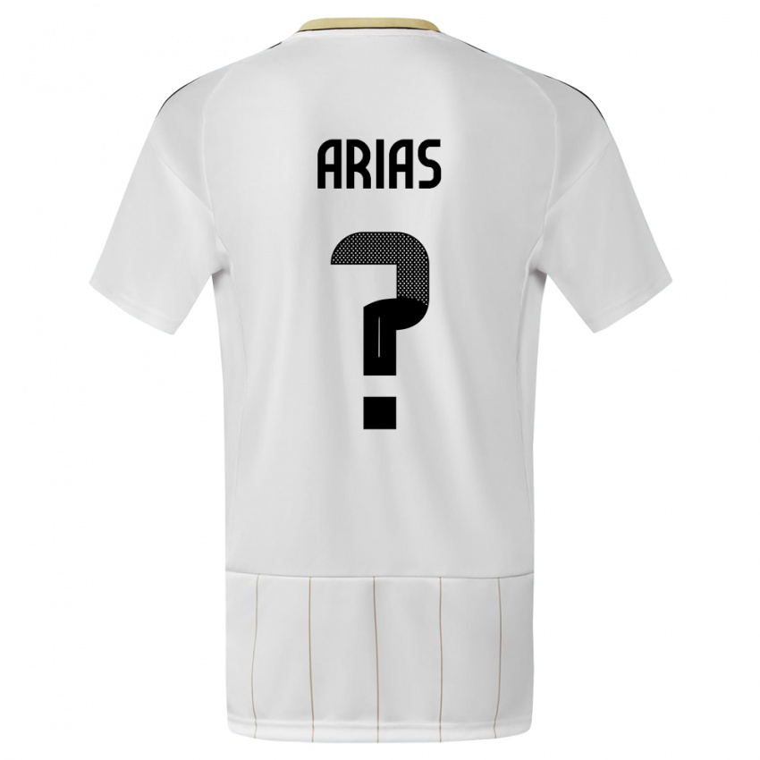 Homem Camisola Costa Rica Jose Arias #0 Branco Alternativa 24-26 Camisa