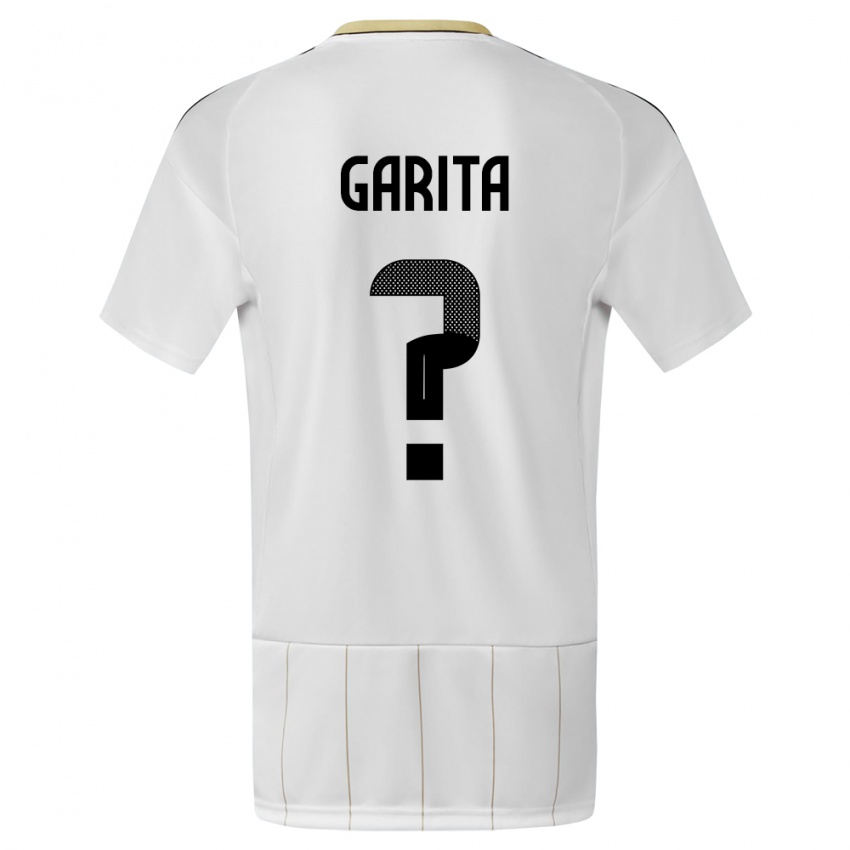 Homem Camisola Costa Rica Emmanuel Garita #0 Branco Alternativa 24-26 Camisa