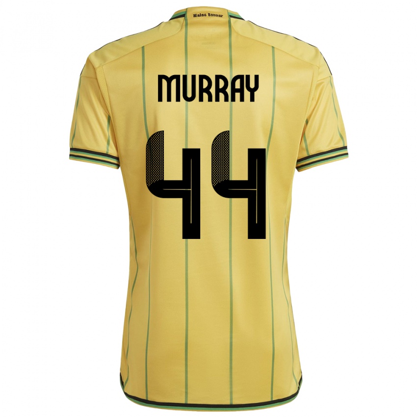 Mulher Camisola Jamaica Satara Murray #44 Amarelo Principal 24-26 Camisa