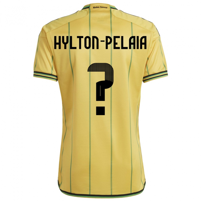 Mulher Camisola Jamaica Jayda Hylton-Pelaia #0 Amarelo Principal 24-26 Camisa