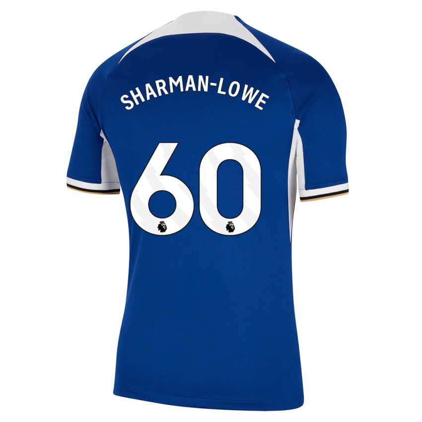 Criança Camisola Teddy Sharman-Lowe #60 Azul Principal 2023/24 Camisa