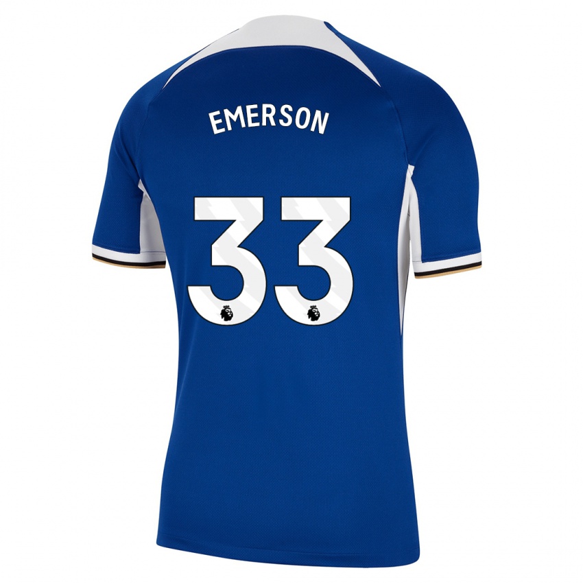Criança Camisola Emerson #33 Azul Principal 2023/24 Camisa