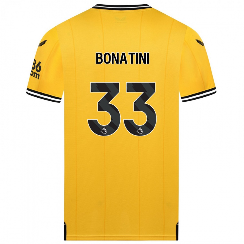 Criança Camisola Leo Bonatini #33 Amarelo Principal 2023/24 Camisa