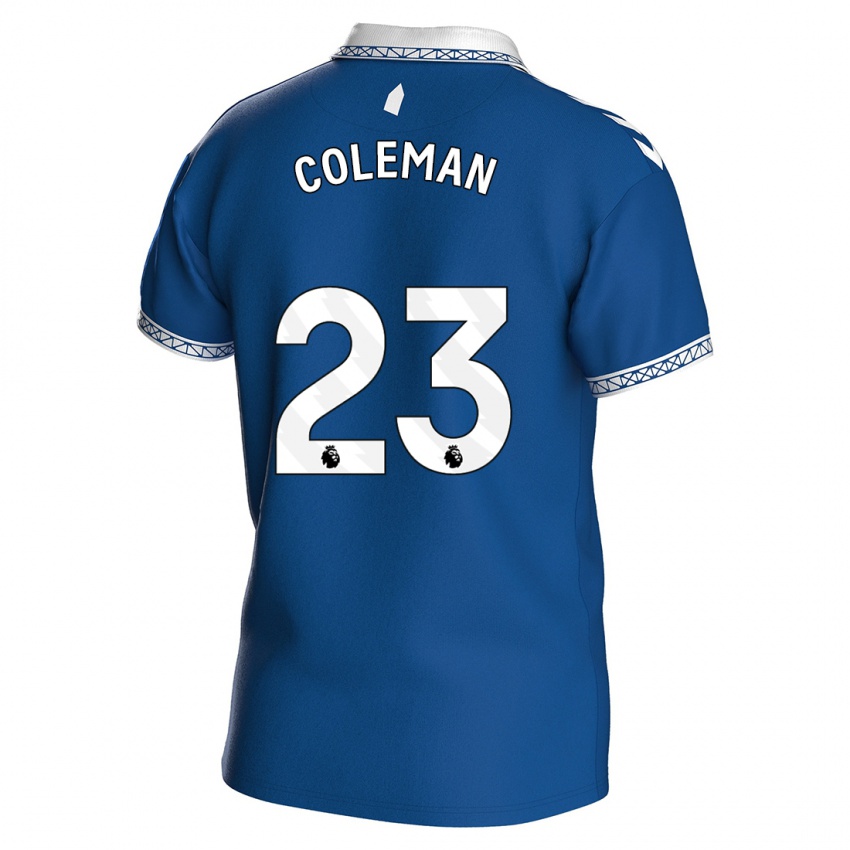 Criança Camisola Seamus Coleman #23 Azul Real Principal 2023/24 Camisa