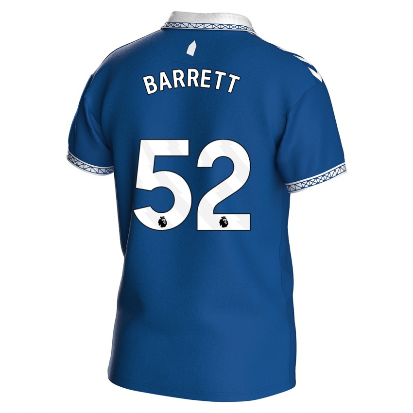 Criança Camisola Jack Barrett #52 Azul Real Principal 2023/24 Camisa