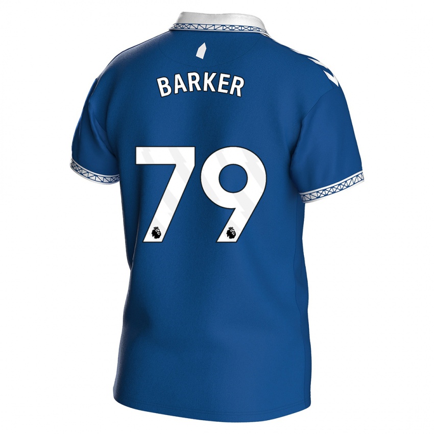 Criança Camisola Owen Barker #79 Azul Real Principal 2023/24 Camisa
