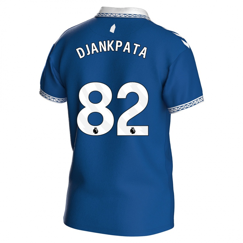 Criança Camisola Halid Djankpata #82 Azul Real Principal 2023/24 Camisa