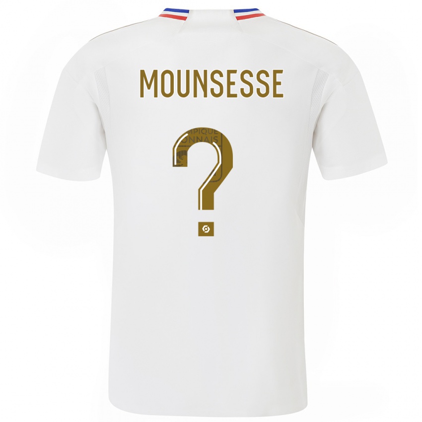 Criança Camisola Jeremy Mounsesse #0 Branco Principal 2023/24 Camisa