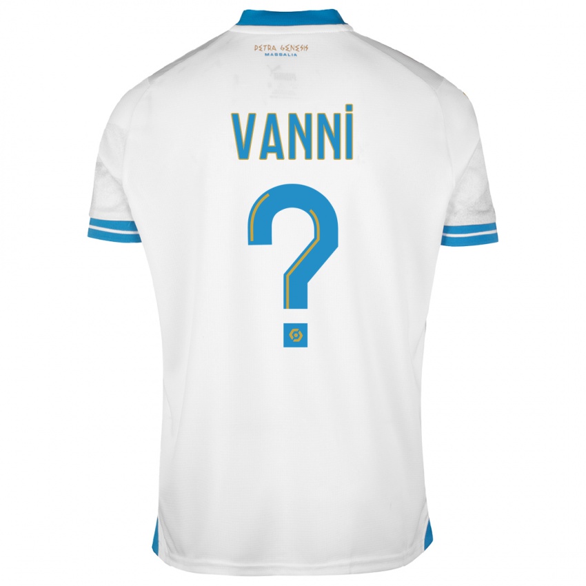 Criança Camisola Fabio Vanni #0 Branco Principal 2023/24 Camisa