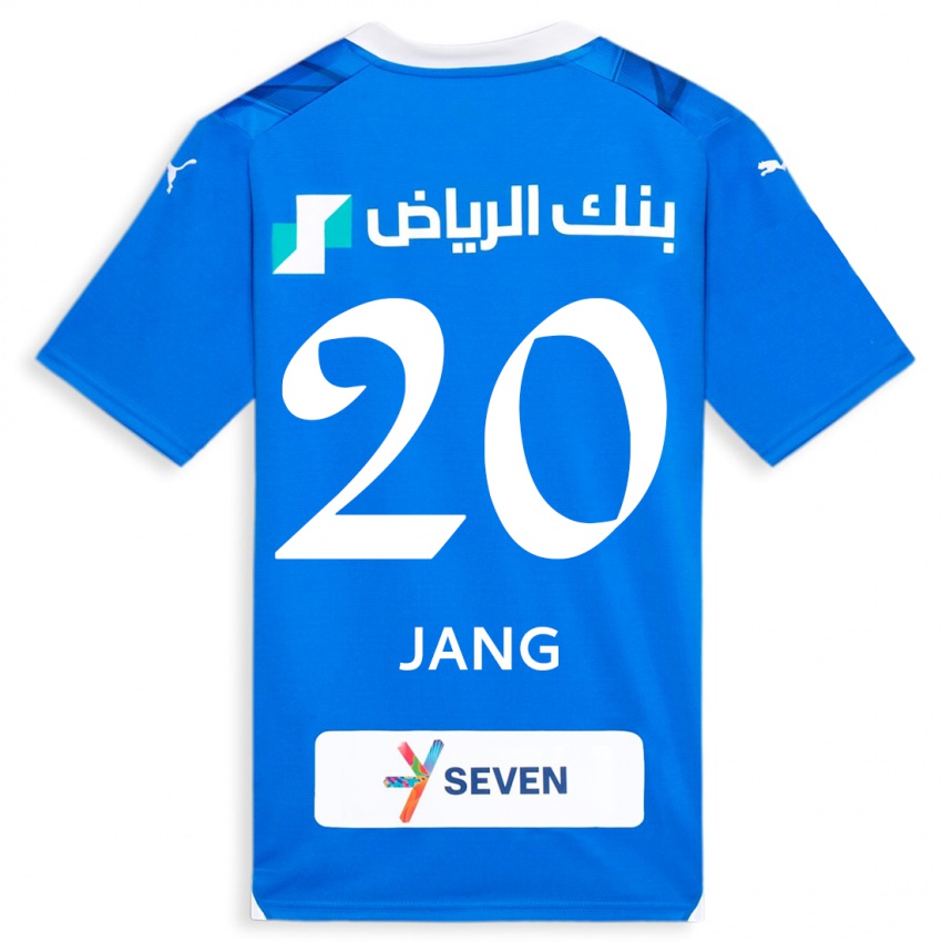 Criança Camisola Hyun-Soo Jang #20 Azul Principal 2023/24 Camisa