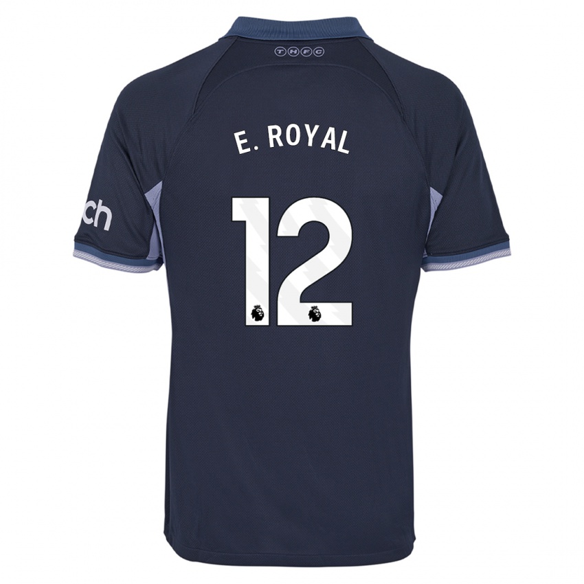 Criança Camisola Emerson Royal #12 Azul Escuro Alternativa 2023/24 Camisa