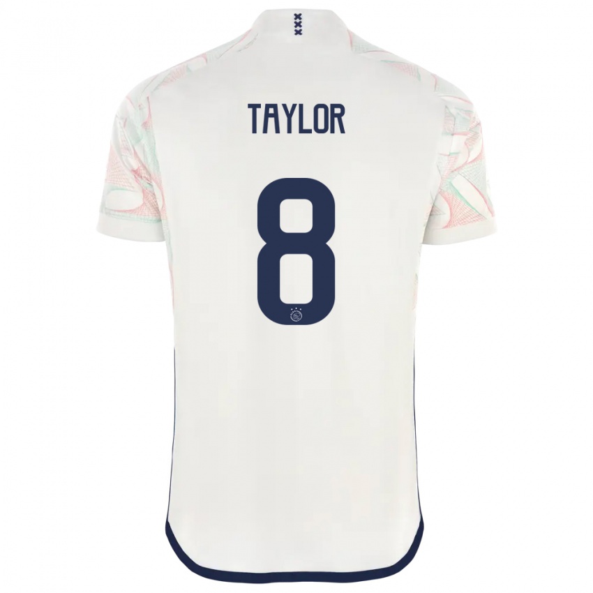 Criança Camisola Kenneth Taylor #8 Branco Alternativa 2023/24 Camisa