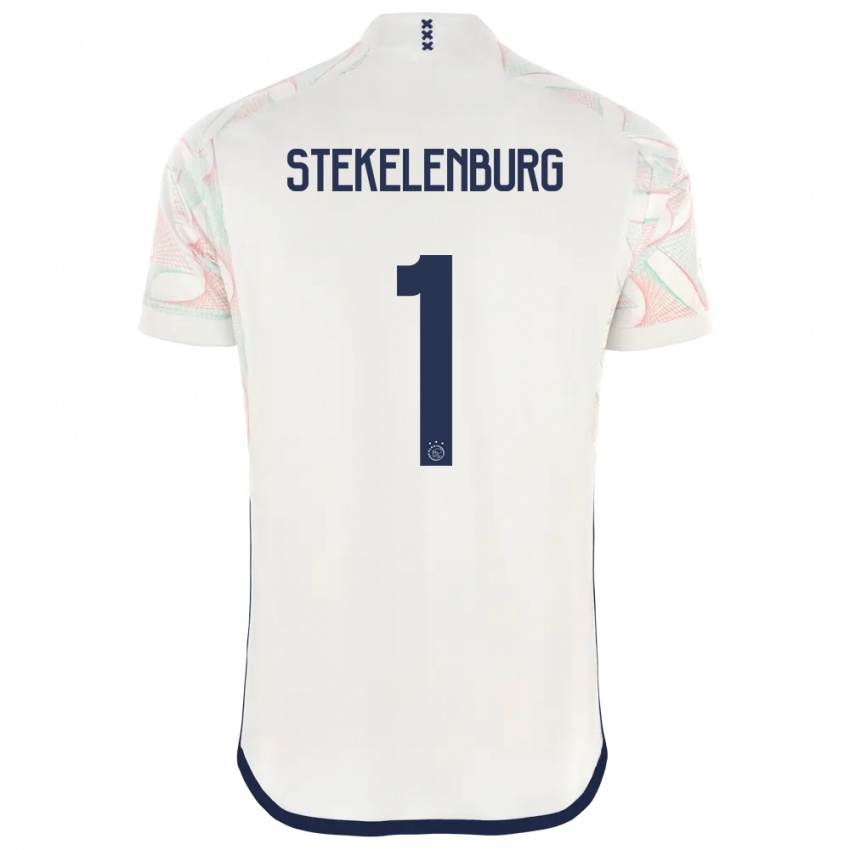 Criança Camisola Maarten Stekelenburg #1 Branco Alternativa 2023/24 Camisa