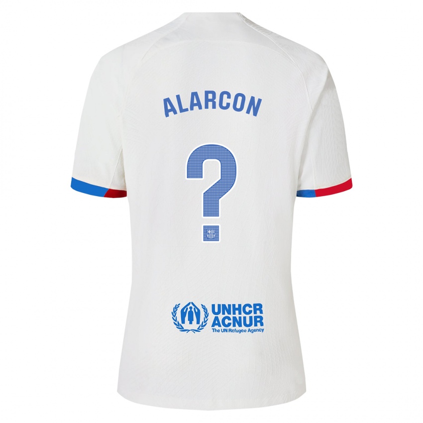 Criança Camisola Angel Alarcon #0 Branco Alternativa 2023/24 Camisa