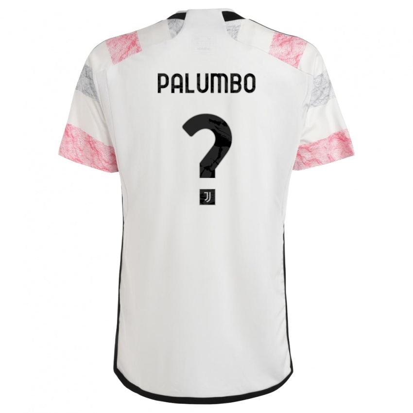 Criança Camisola Martin Palumbo #0 Branco Rosa Alternativa 2023/24 Camisa