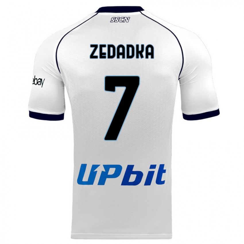Criança Camisola Karim Zedadka #7 Branco Alternativa 2023/24 Camisa