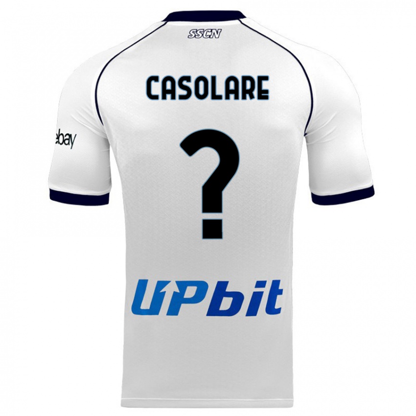 Criança Camisola Gabriel Casolare #0 Branco Alternativa 2023/24 Camisa
