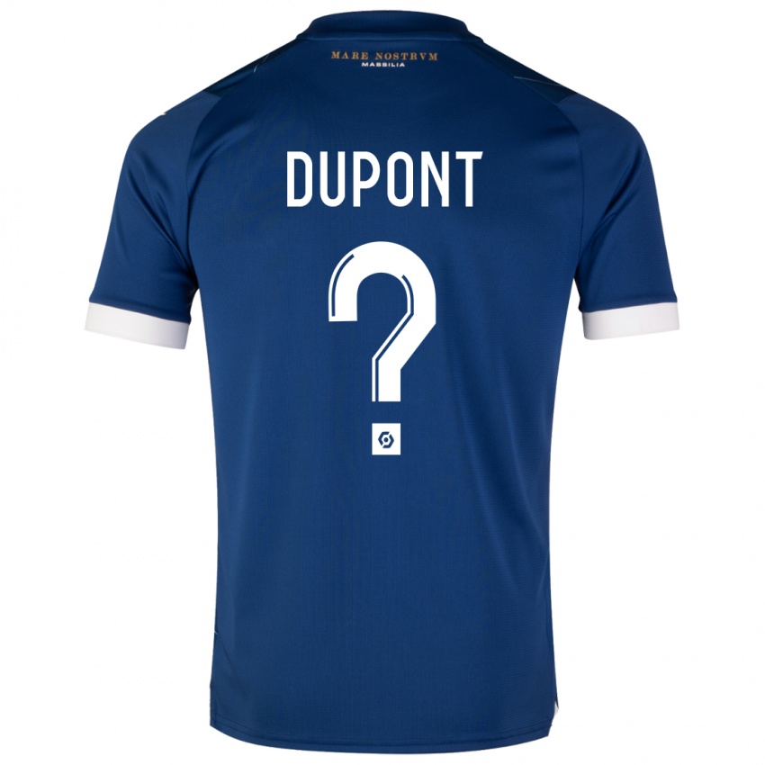 Criança Camisola Hugo Dupont #0 Azul Escuro Alternativa 2023/24 Camisa