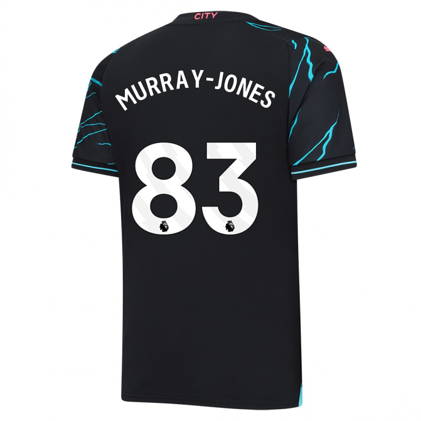 Criança Camisola George Murray-Jones #83 Azul Escuro Terceiro 2023/24 Camisa