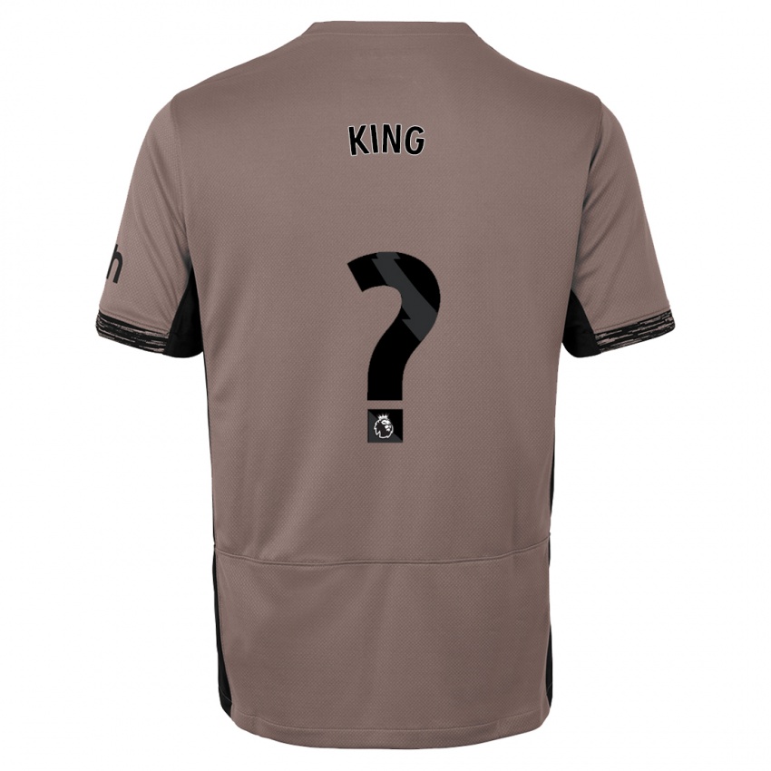 Criança Camisola Maeson King #0 Bege Escuro Terceiro 2023/24 Camisa
