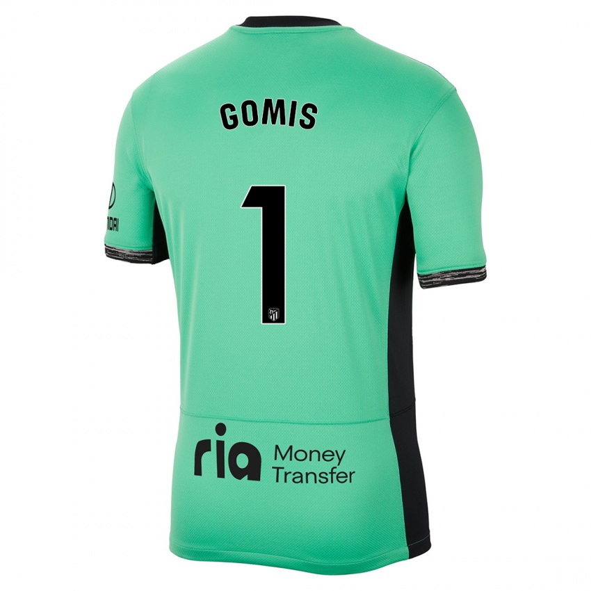 Criança Camisola Antonio Gomis #1 Primavera Verde Terceiro 2023/24 Camisa