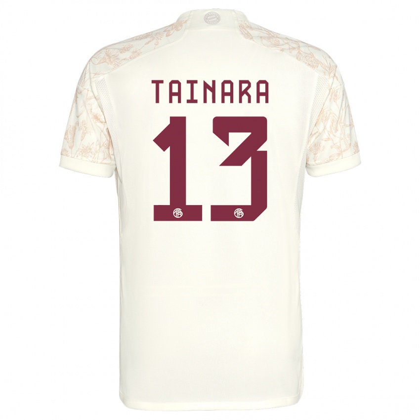 Criança Camisola Tainara #13 Off White Terceiro 2023/24 Camisa