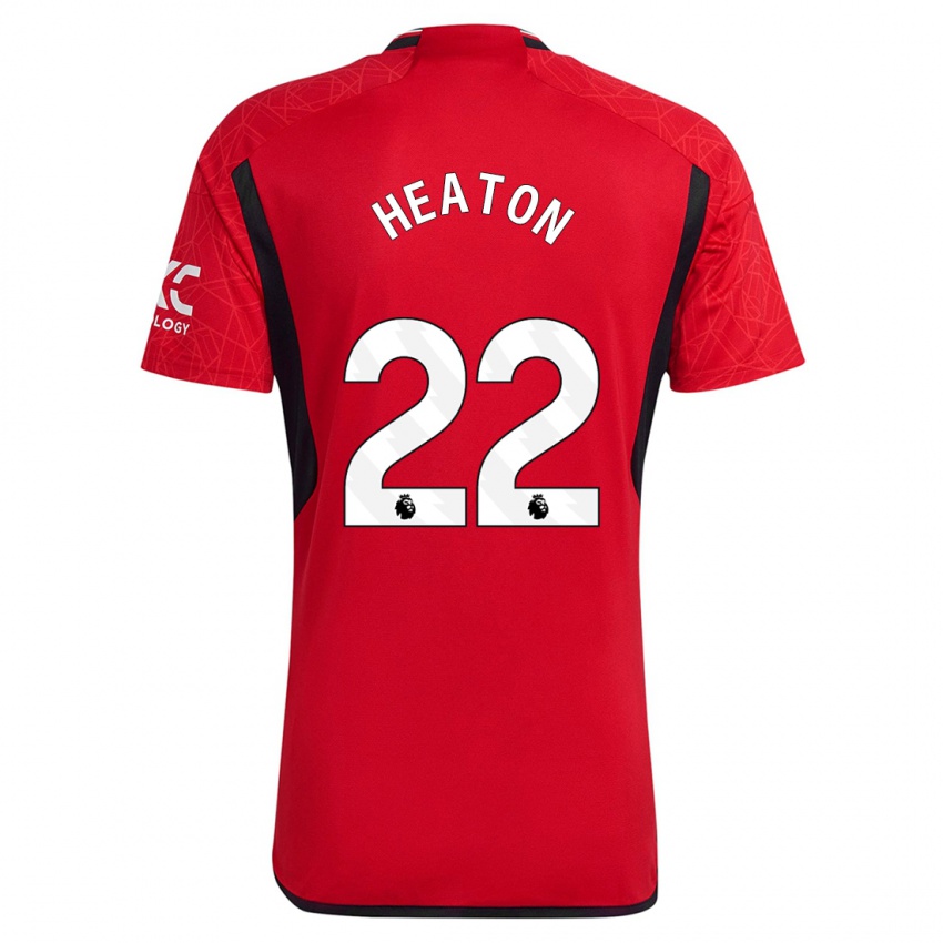 Homem Camisola Tom Heaton #22 Vermelho Principal 2023/24 Camisa
