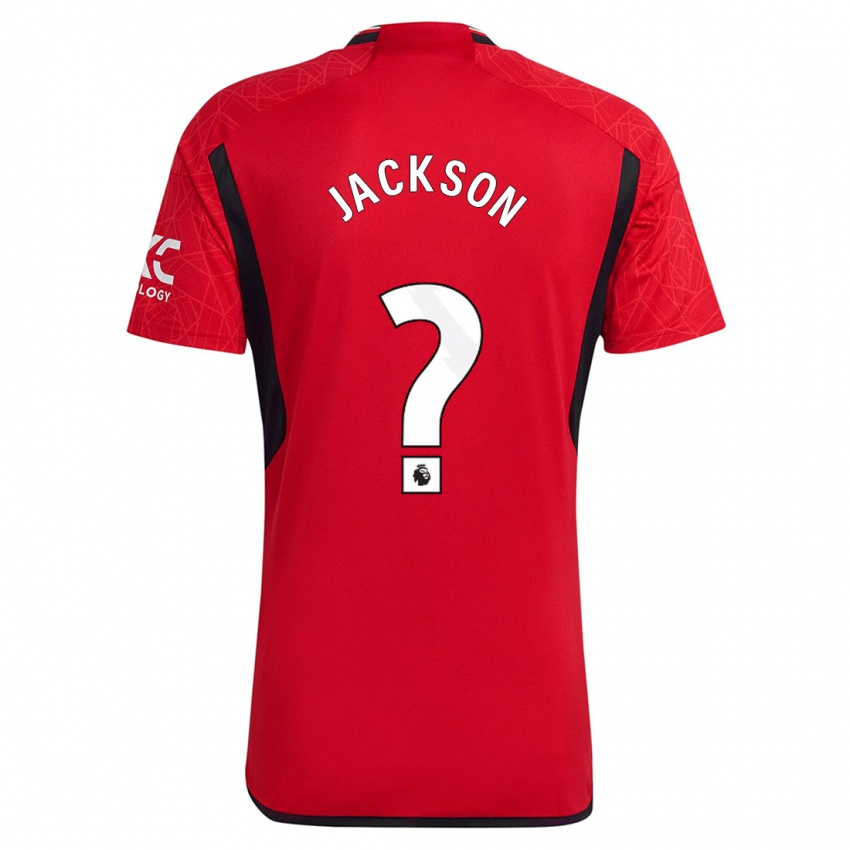 Homem Camisola Louis Jackson #0 Vermelho Principal 2023/24 Camisa