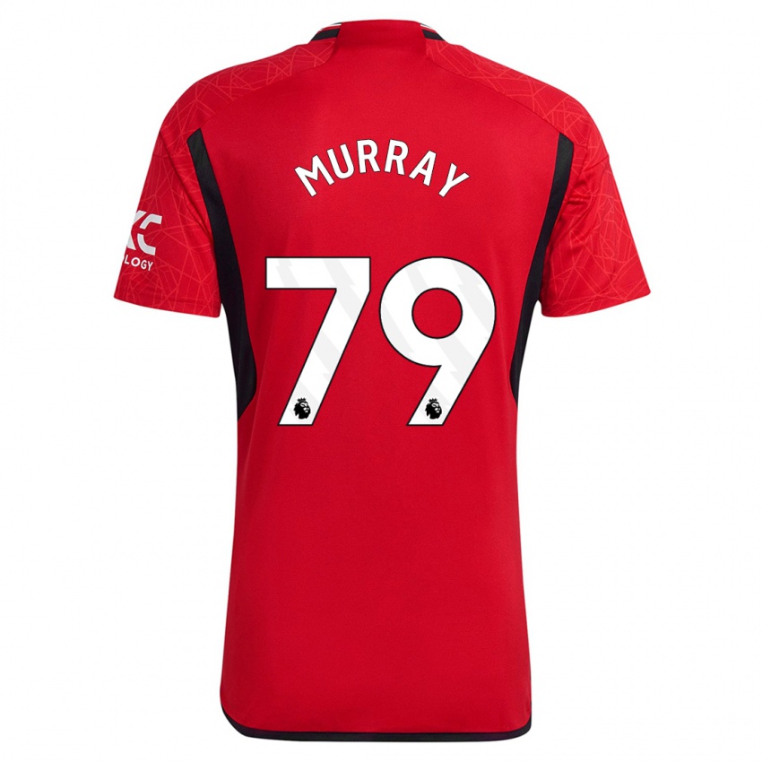 Homem Camisola Sam Murray #79 Vermelho Principal 2023/24 Camisa