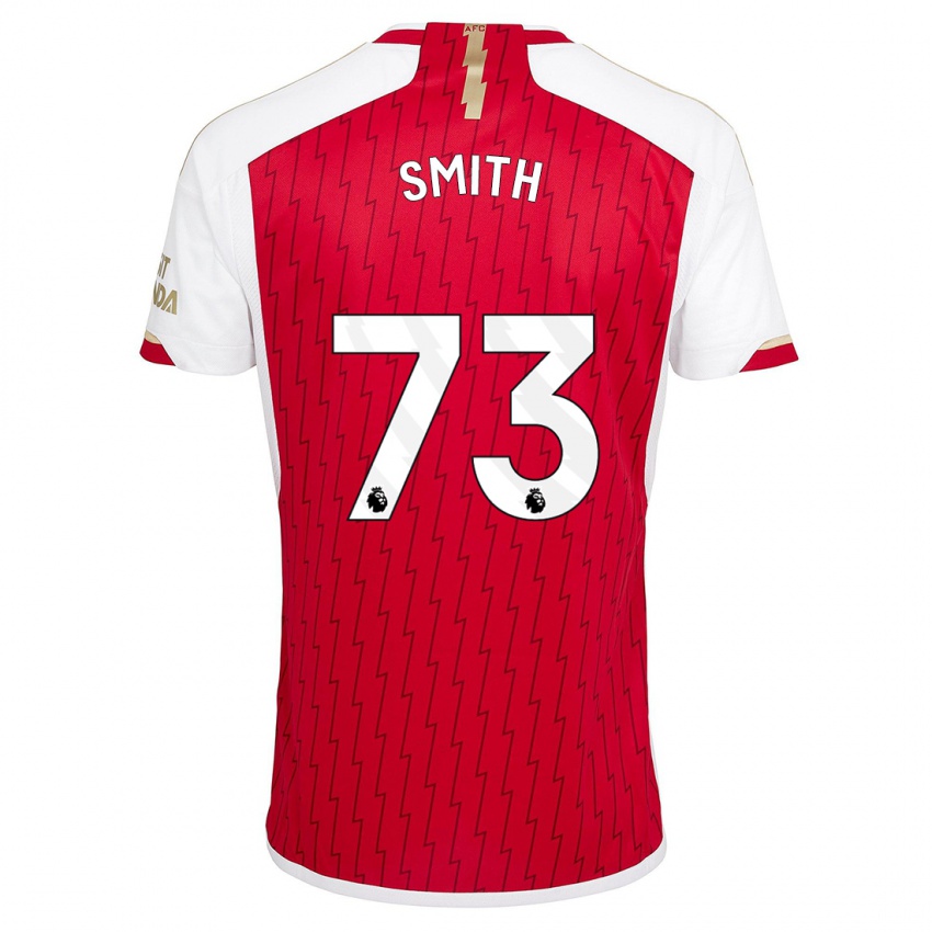 Homem Camisola Tom Smith #73 Vermelho Principal 2023/24 Camisa