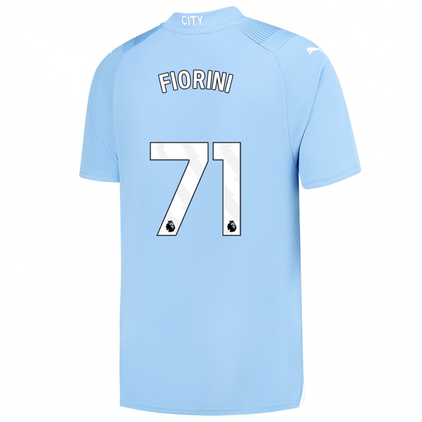 Homem Camisola Lewis Fiorini #71 Azul Claro Principal 2023/24 Camisa