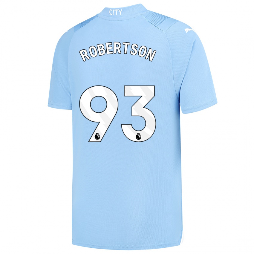 Homem Camisola Alex Robertson #93 Azul Claro Principal 2023/24 Camisa
