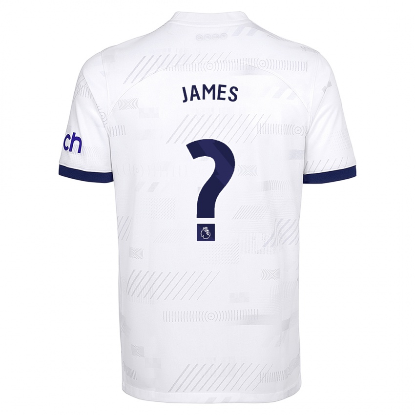 Homem Camisola Herbie James #0 Branco Principal 2023/24 Camisa