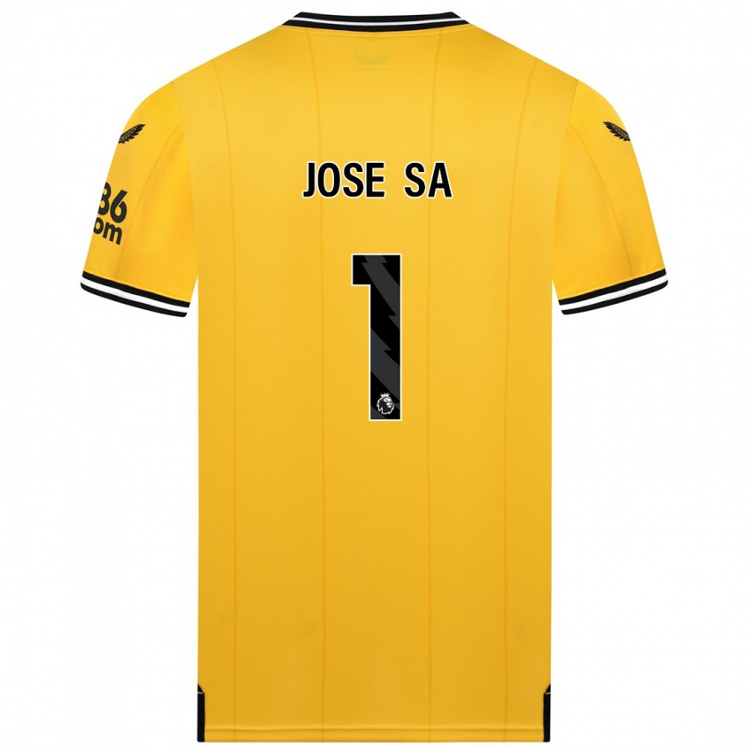 Homem Camisola Jose Sa #1 Amarelo Principal 2023/24 Camisa