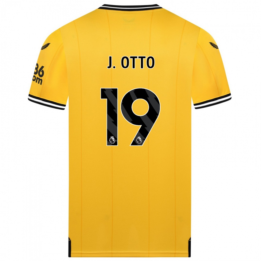 Homem Camisola Jonny Otto #19 Amarelo Principal 2023/24 Camisa