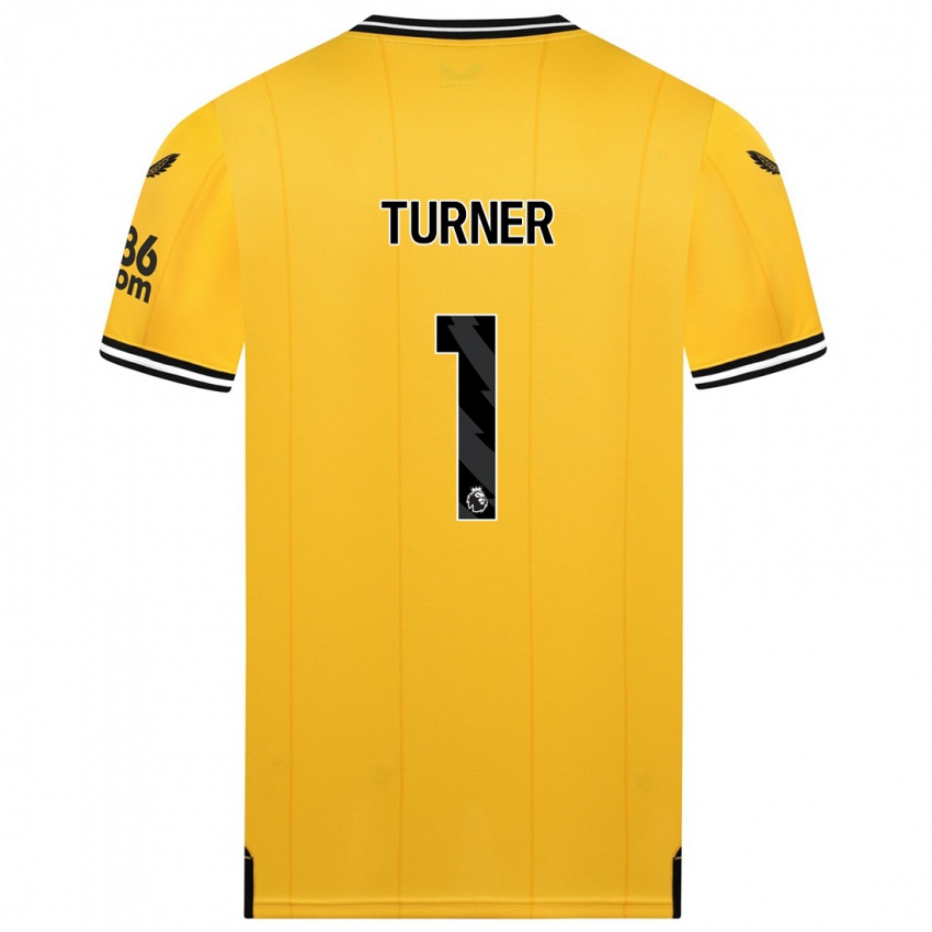 Homem Camisola Shannon Turner #1 Amarelo Principal 2023/24 Camisa