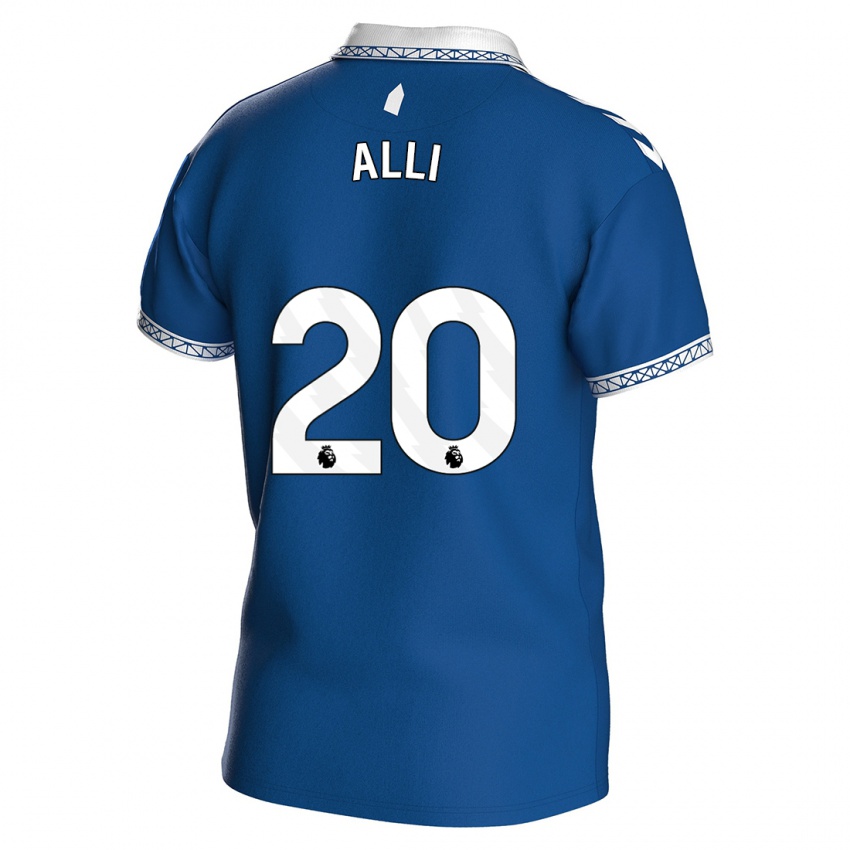 Homem Camisola Dele Alli #20 Azul Real Principal 2023/24 Camisa
