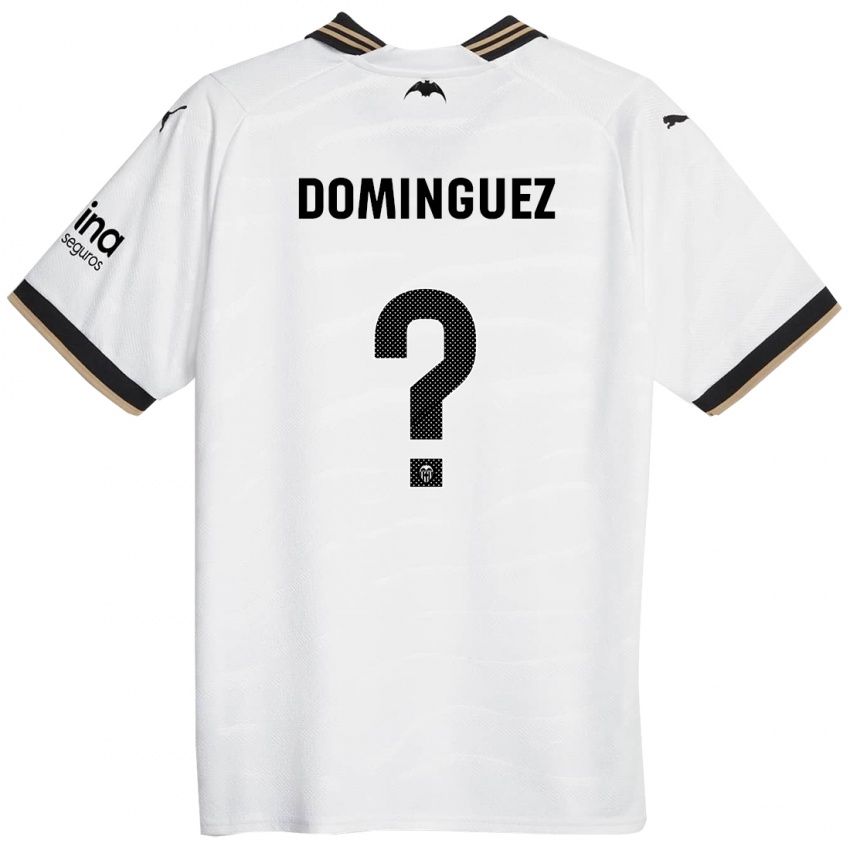 Homem Camisola Mario Dominguez #0 Branco Principal 2023/24 Camisa