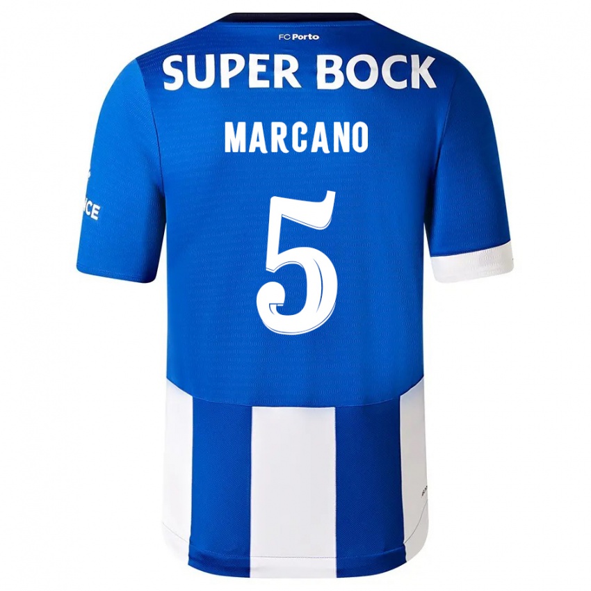 Homem Camisola Ivan Marcano #5 Branco Azulado Principal 2023/24 Camisa