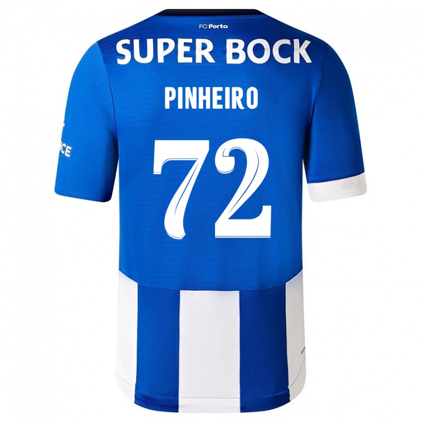 Homem Camisola Rodrigo Pinheiro #72 Branco Azulado Principal 2023/24 Camisa