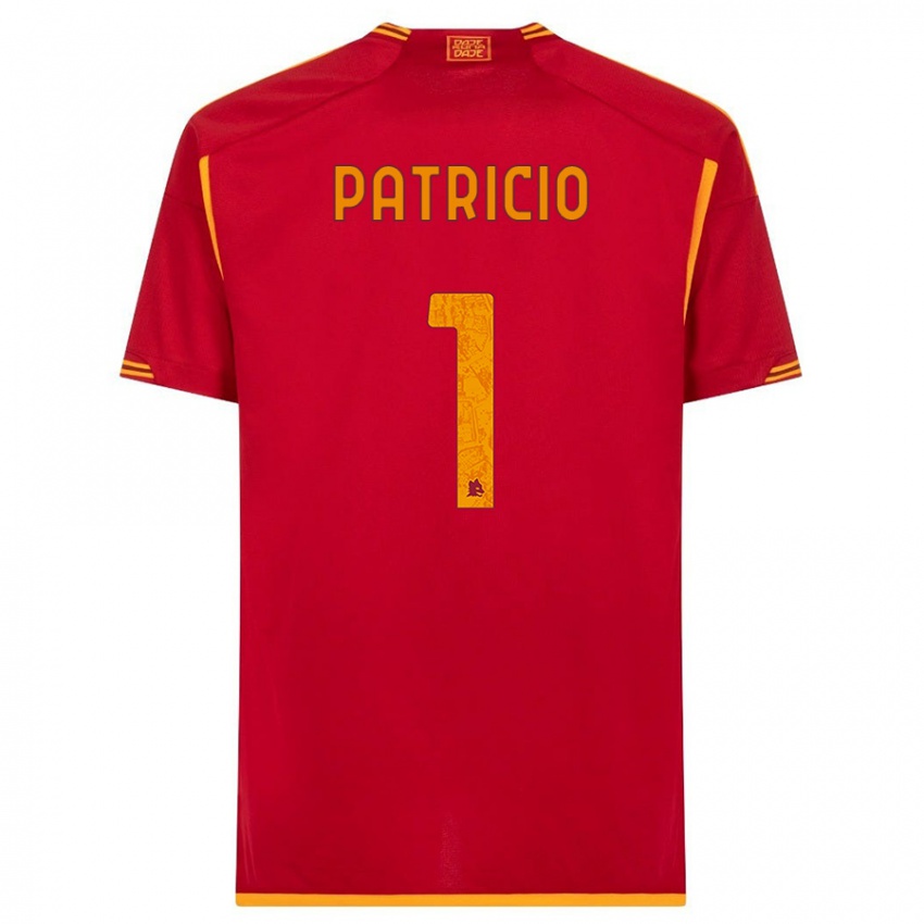 Homem Camisola Rui Patricio #1 Vermelho Principal 2023/24 Camisa