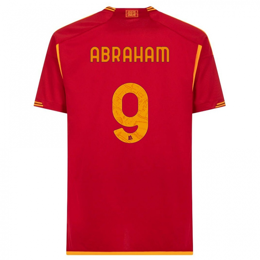 Homem Camisola Tammy Abraham #9 Vermelho Principal 2023/24 Camisa