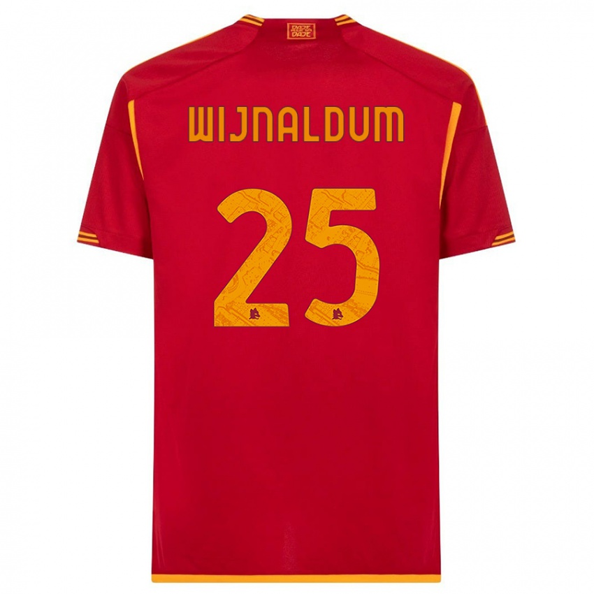 Homem Camisola Georginio Wijnaldum #25 Vermelho Principal 2023/24 Camisa