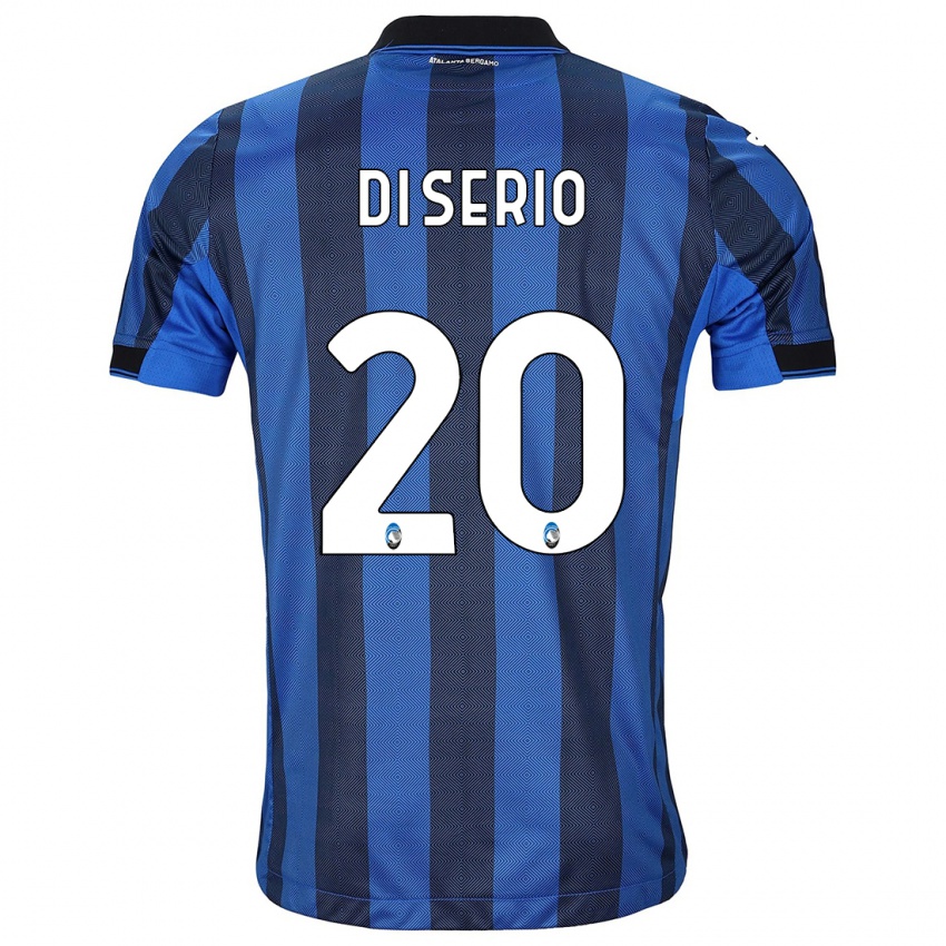 Homem Camisola Giuseppe Di Serio #20 Preto Azul Principal 2023/24 Camisa